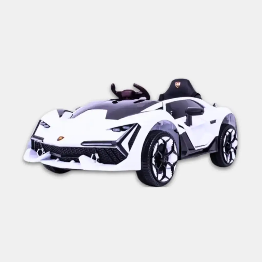 Carro Lamborghini para Niños Color Blanco
