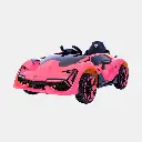 Carro Lamborghini para Niños Color Rosa
