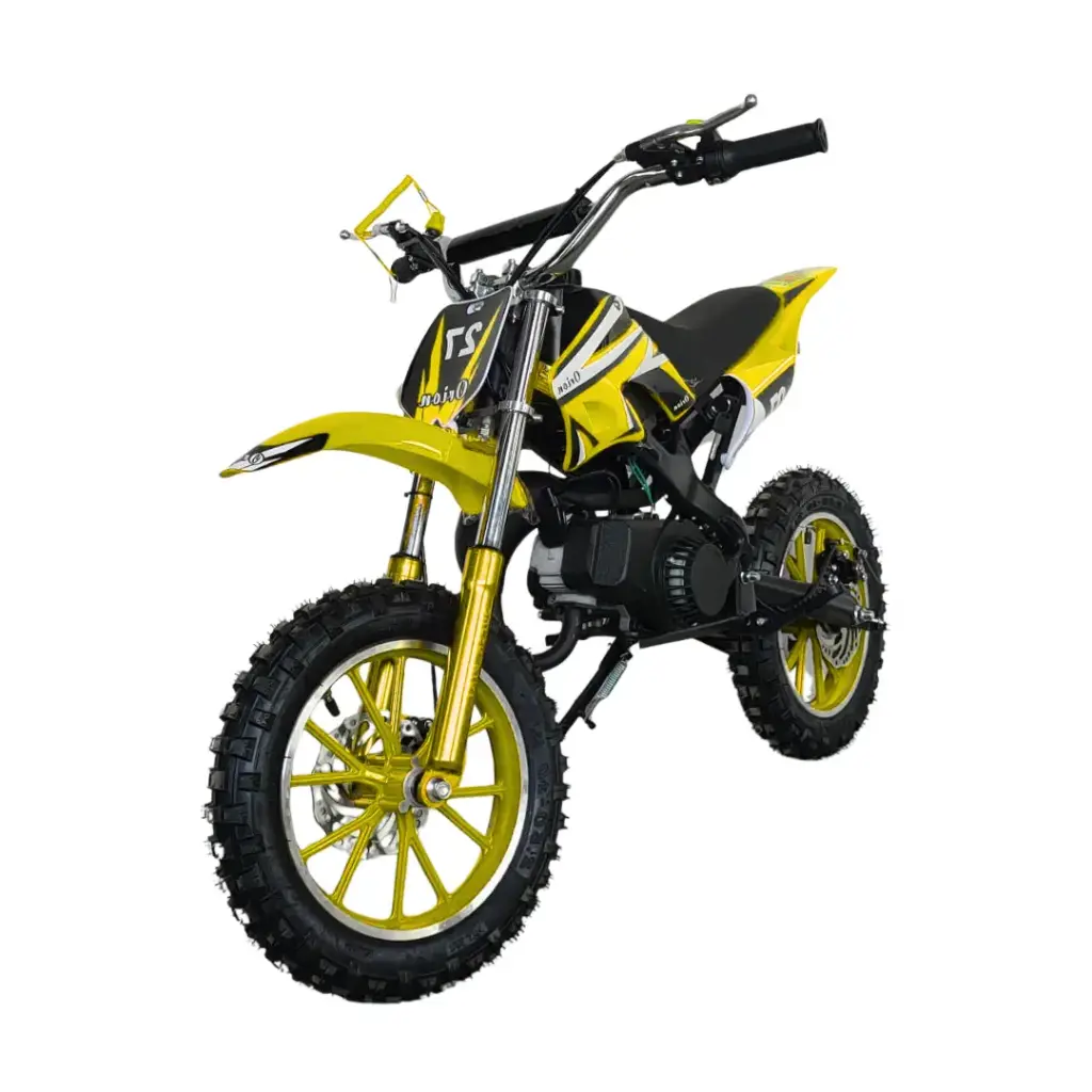 Motocicleta a Gasolina para Niños Amarillo