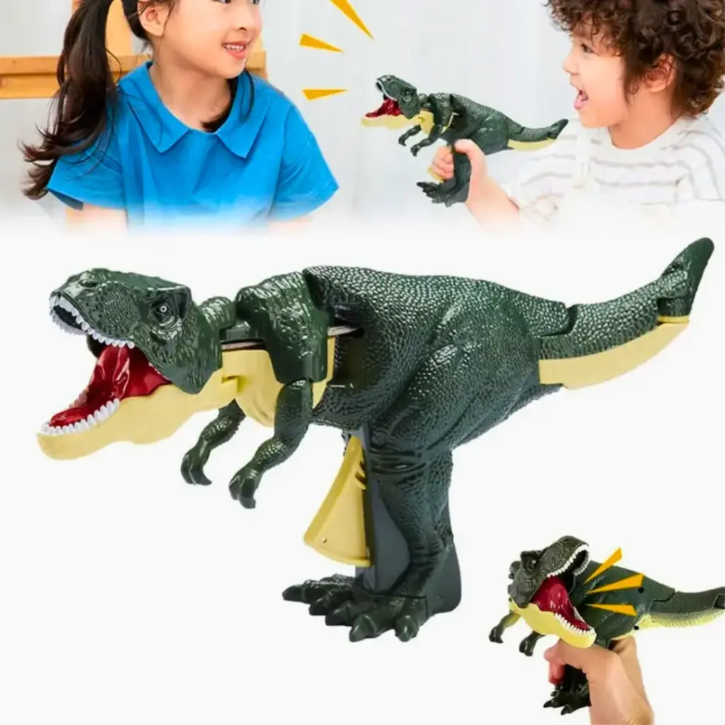 Dinosaurio roar roar color verde