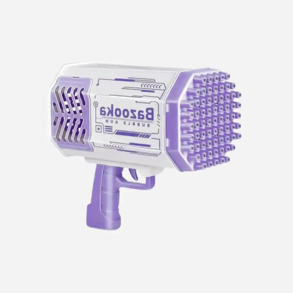 Lanza burbujas de 69 agujeros morado