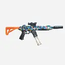 Shooting elite graffiti 2 con RGB celeste