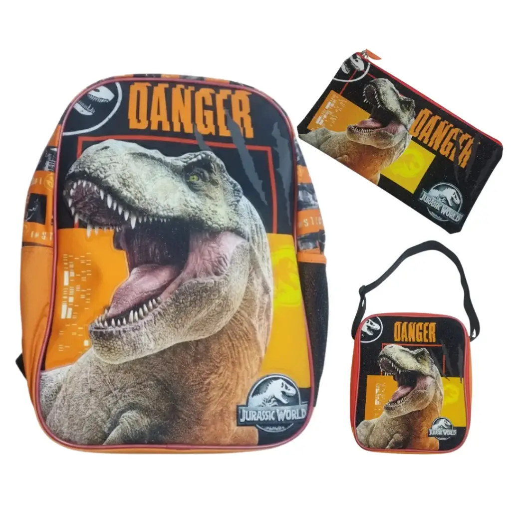 Mochila 3 en 1 Multipack Jurassic