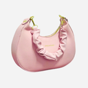 Cartera rosado con doble asa