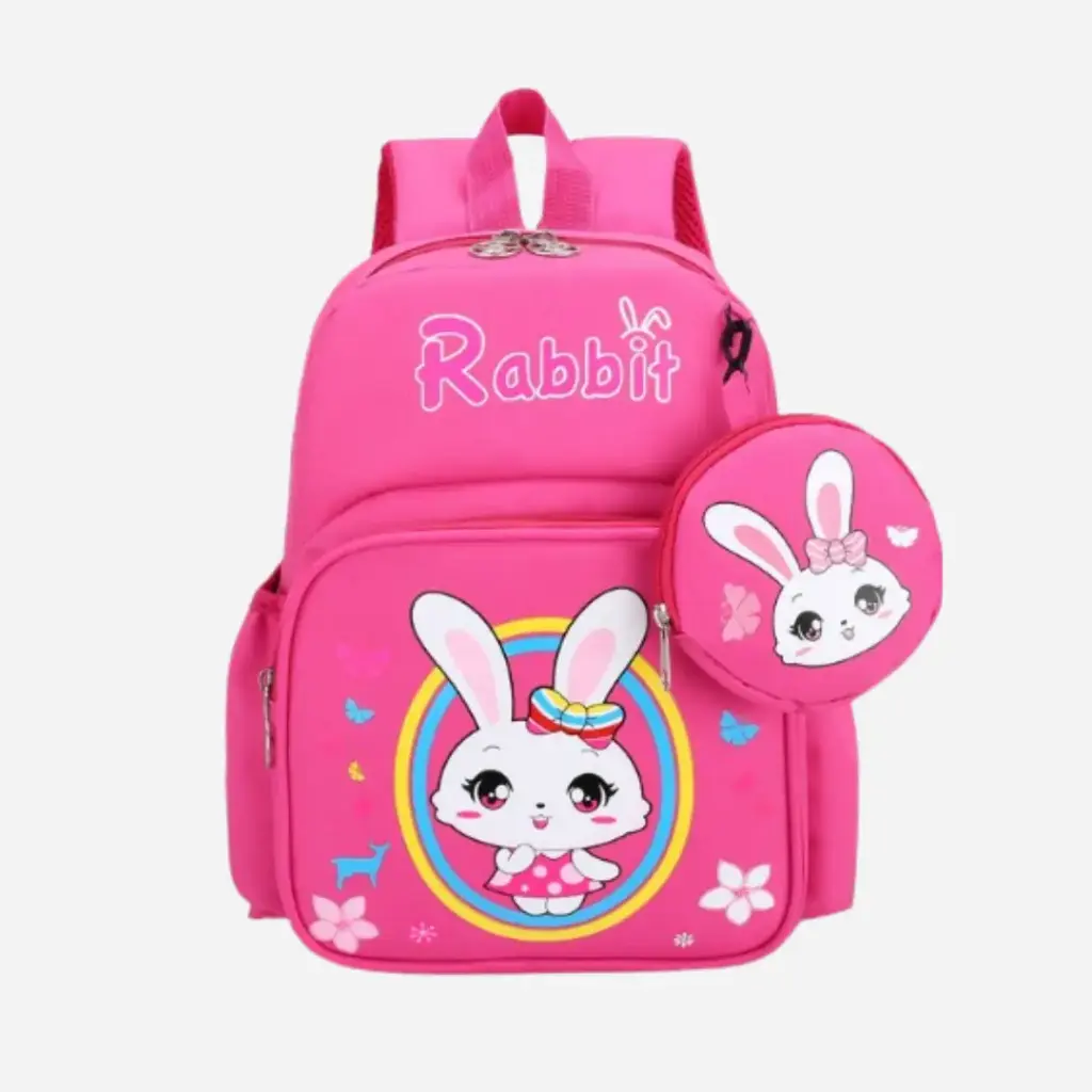 Mochila kawaii fucsia