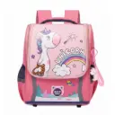Mochila Escolar Unicornio Rosa para Niñas