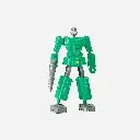 Lapicero transformercolor verde