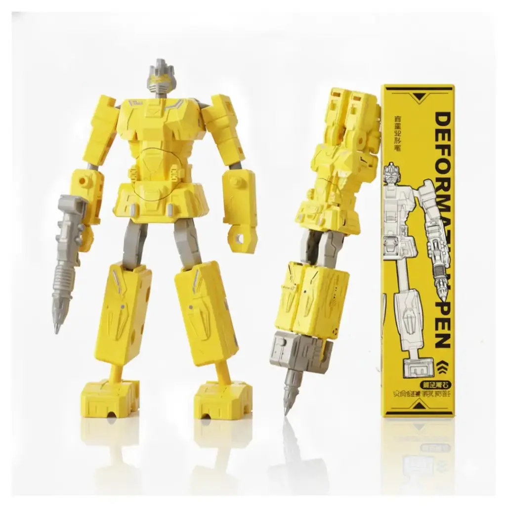 Lapicero Diseño Transformer color Amarillo