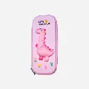 Cartuchera kawaii rosa dino