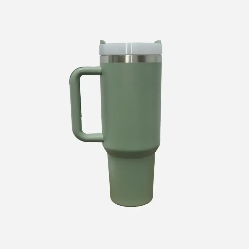 Vaso de café color verde militar