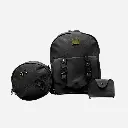 Mochila juvenil 3 en 1 black