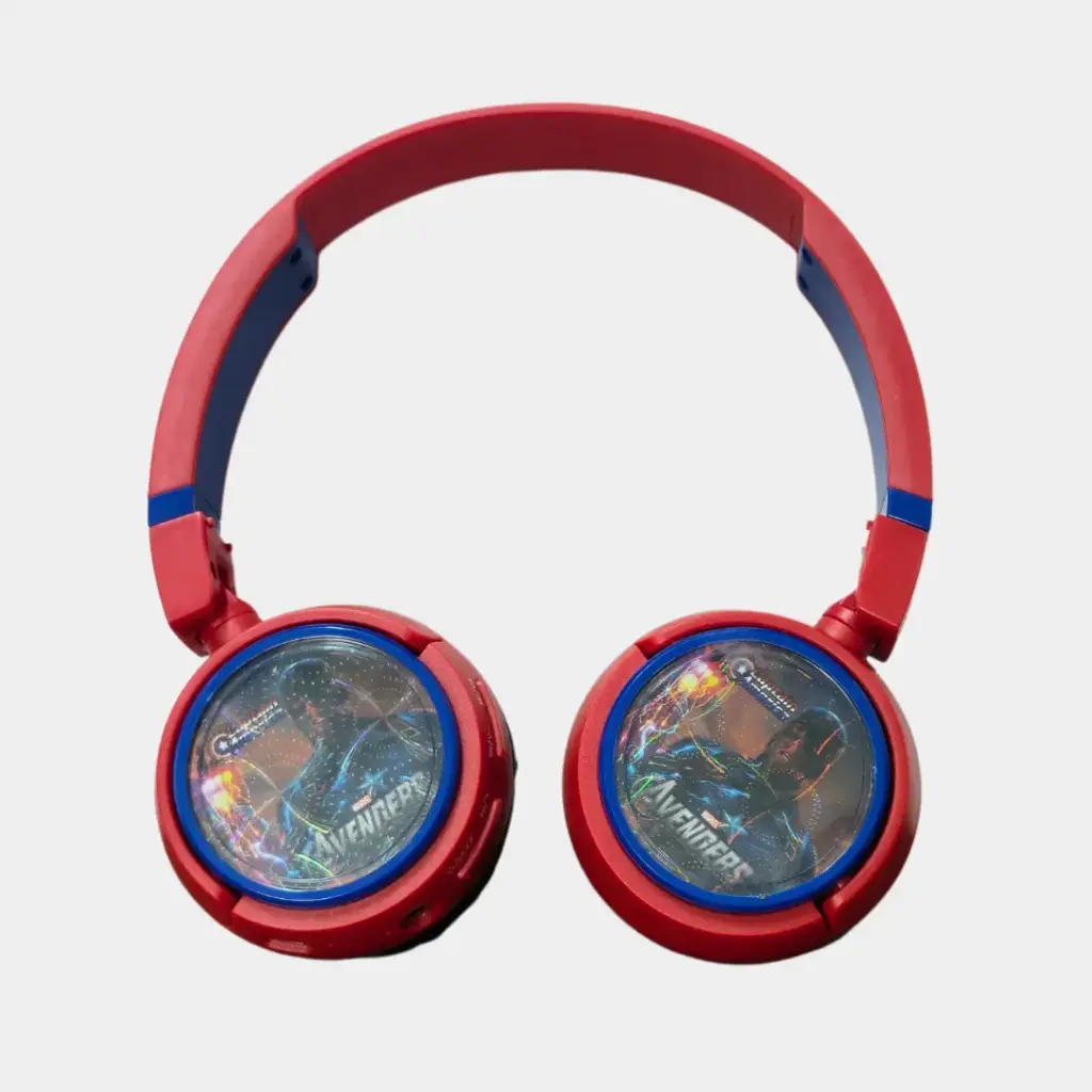 Audífonos  Bluetooth Avengers rojo