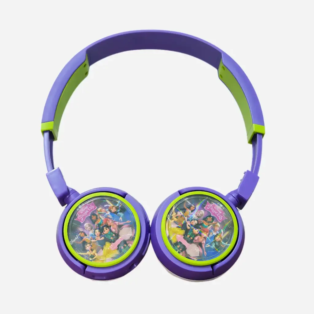 Audífonos Bluetooth Princesas lila