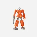 Lapicero transformer color naranja