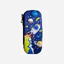 Cartuchera kawaii galaxia azul marino