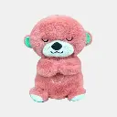 Peluche nutria pequeña rosado