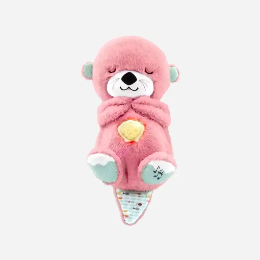 Peluche nutria grande rosado