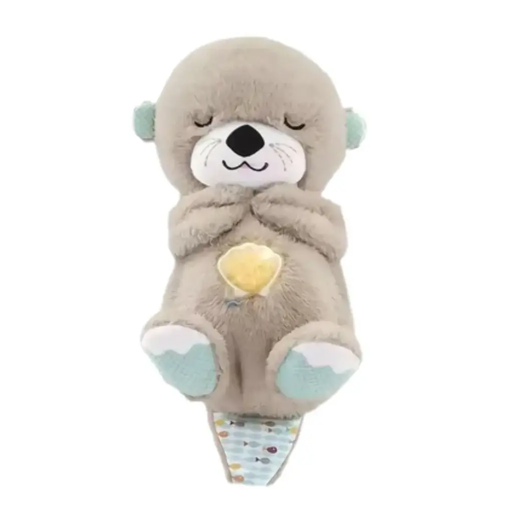 Peluche Nutria Dormilona Grande Gris