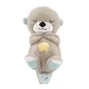 Peluche Nutria Dormilona Grande Gris