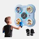 Máquina de box para niños celeste