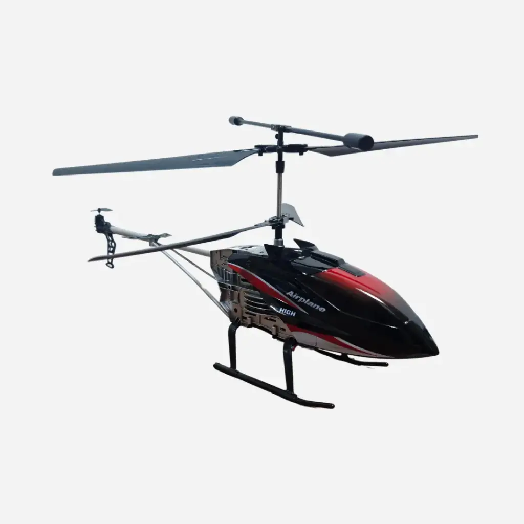 Helicoptero premium control remoto Rojo