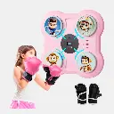 Máquina de box para niñas rosa