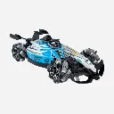 Racing Car de carrera celeste