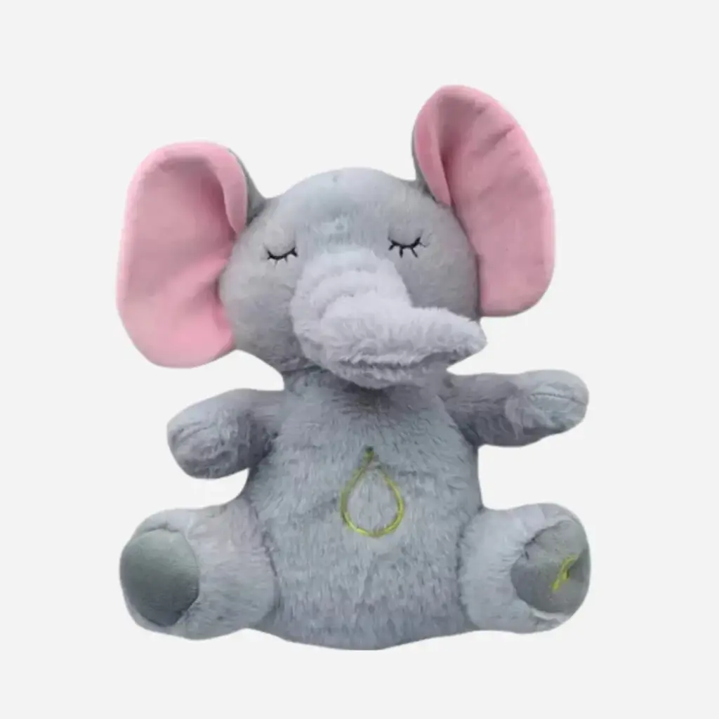 Peluche Elefante musical gris