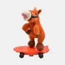 Monopatin con peluche de caballo