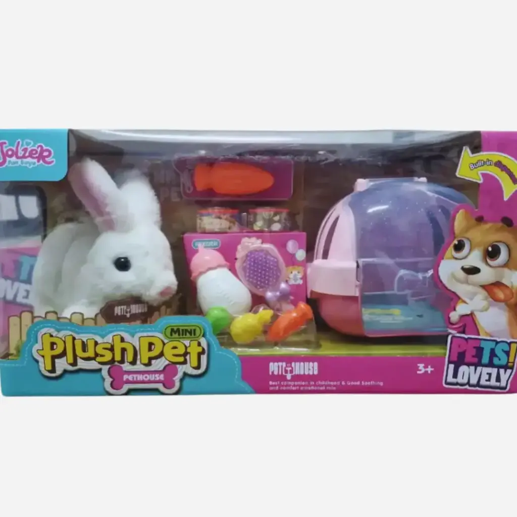 Set de mascota Conejo Blanco