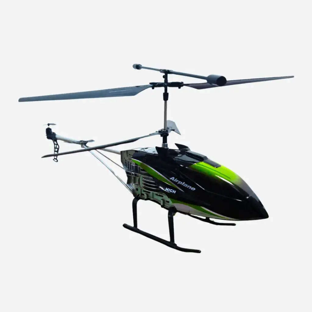 Helicoptero premium control remoto Verde