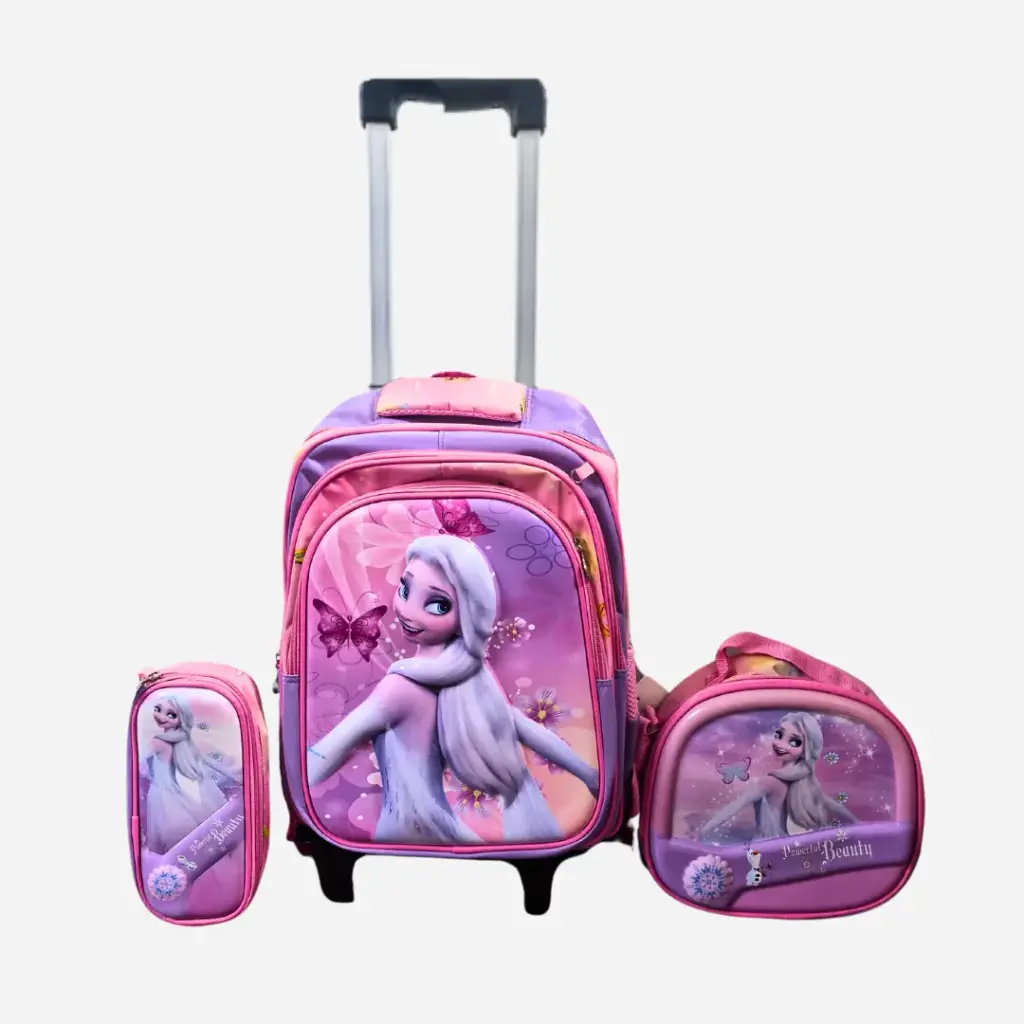 Mochila 2 en 1 Elsa mariposa