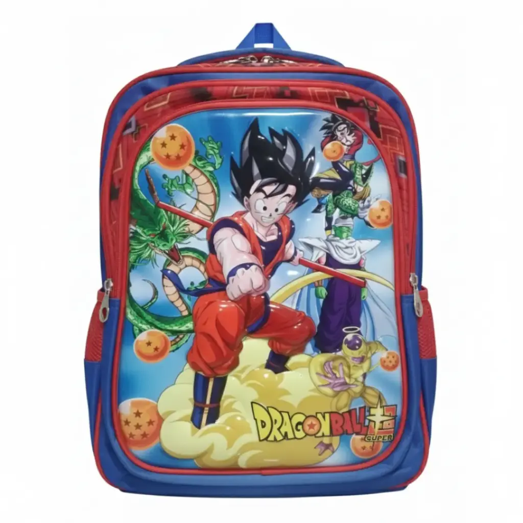 Mochila Escolar Goku para Niños