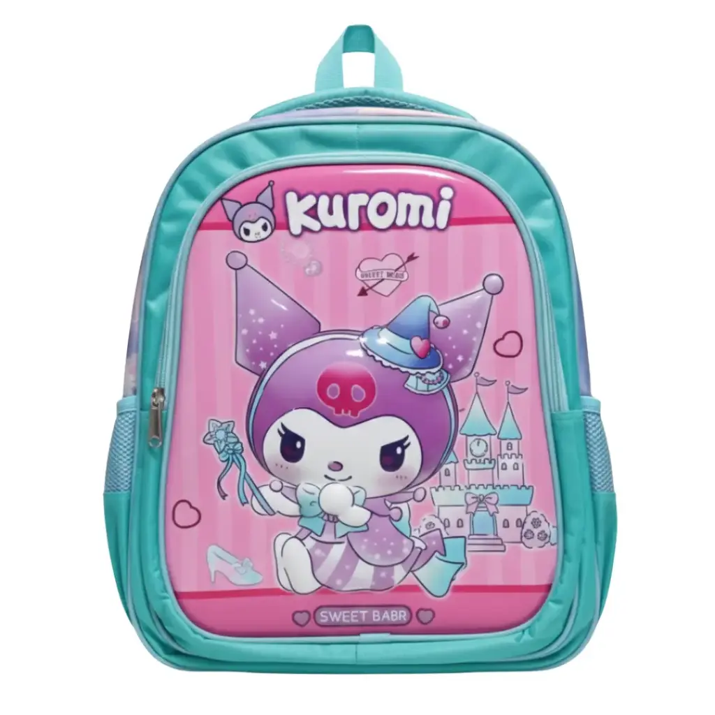 Mochila Escolar Kuromi para Niñas