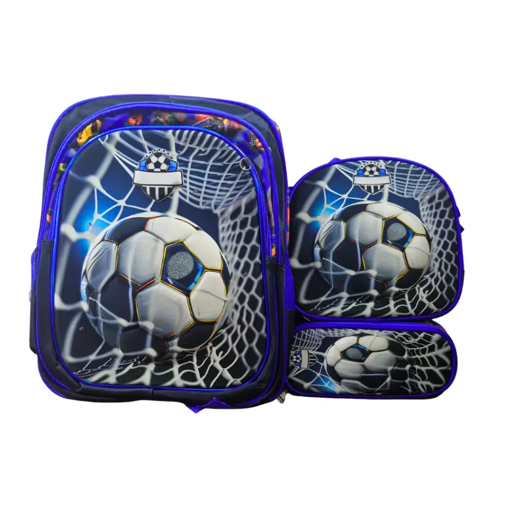 Mochila 3 en 1 Pelota de Fútbol para Niños