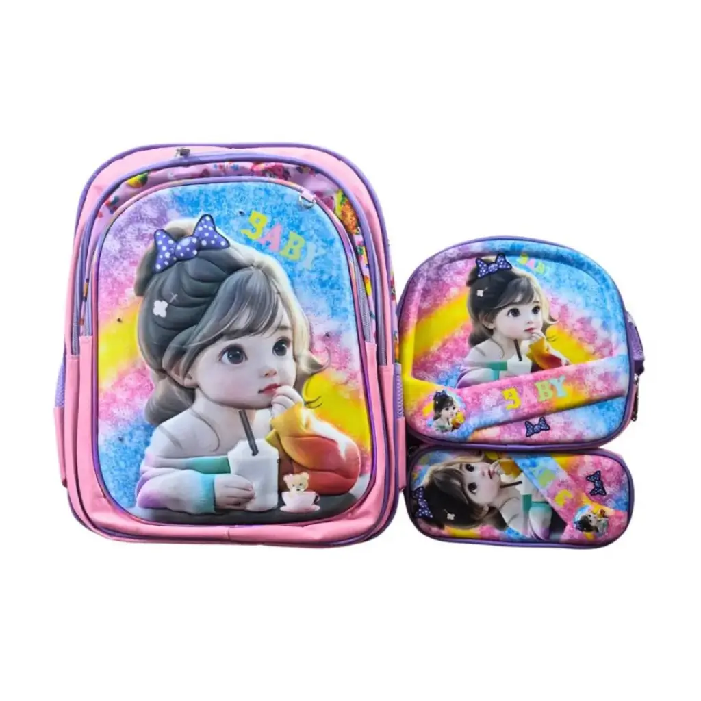 Mochila 3 en 1 Baby para Niñas