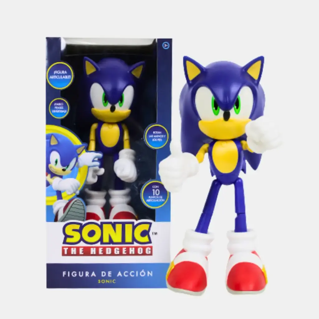 Muñeco Sonic para niños