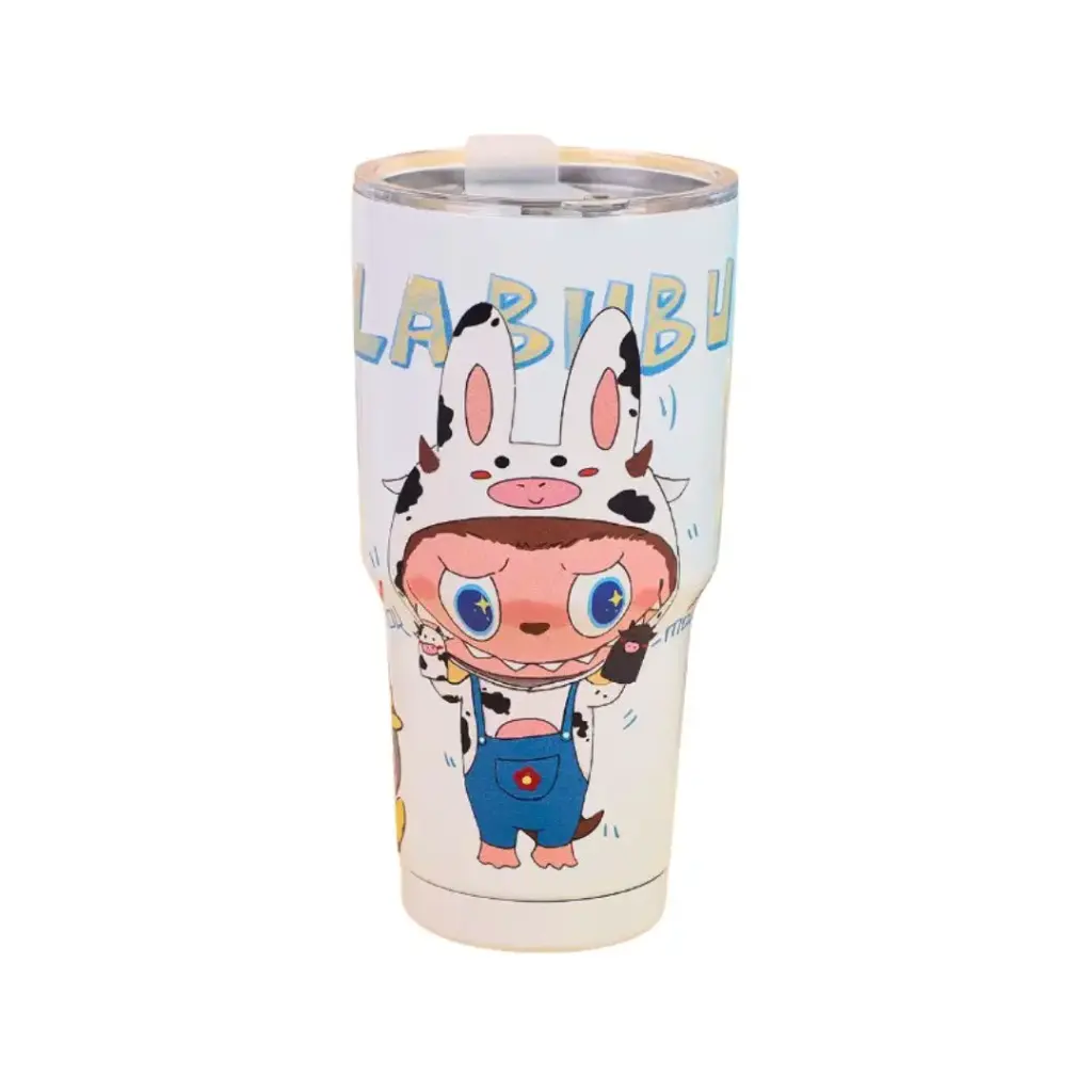 Vaso Labubu Blanco