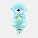 PELUCHE NUTRIA GRANDE CELESTE