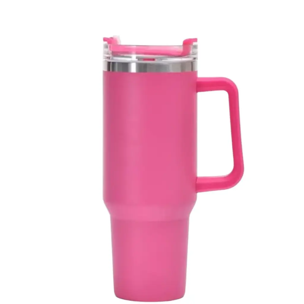 Vaso de café rosado