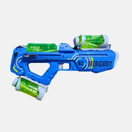 Pistola lanza agua Mercury II azul