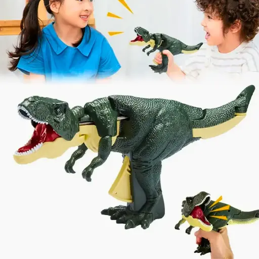 Dinosaurio roar roar color verde