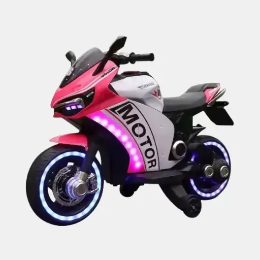Moto Ducatti infantil para Niñas Color rosa