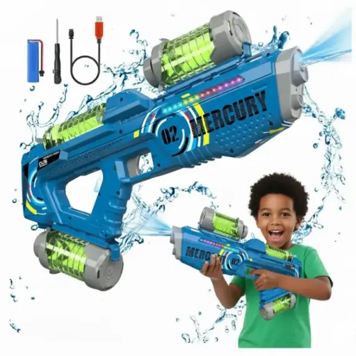 Pistola de Agua Mercury Celeste