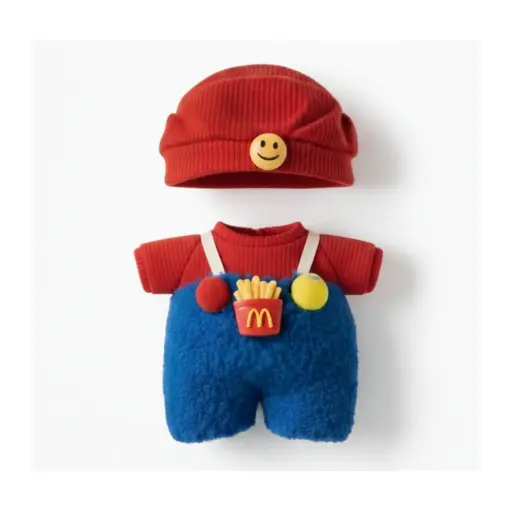 Ropa Labubu #33 Mc Donal 2 Piezas 