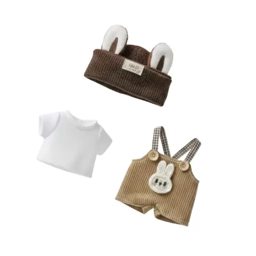 Ropa Labubu #122 Casual Gorro 3 Piezas  