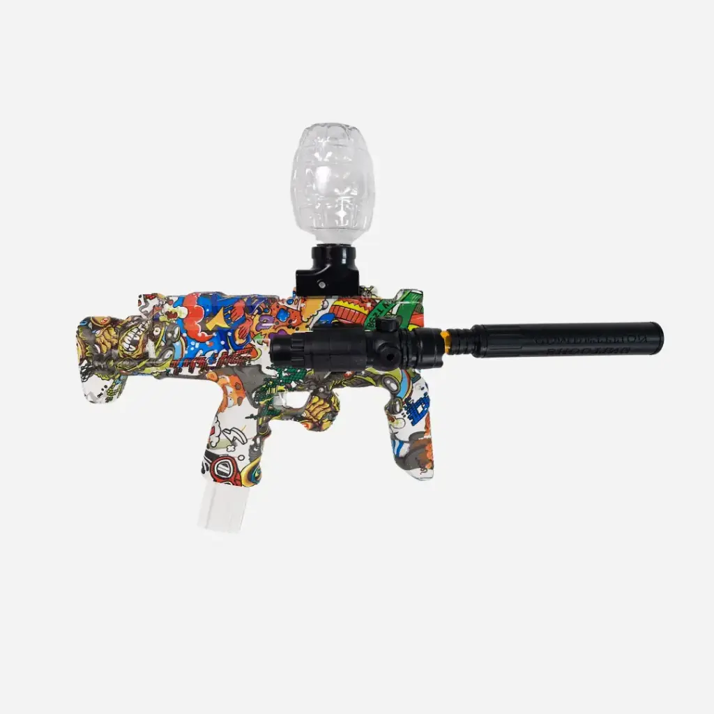 Mp7 con silenciador graffiti