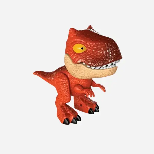 Dinosaurio 5 en 1 color naranja