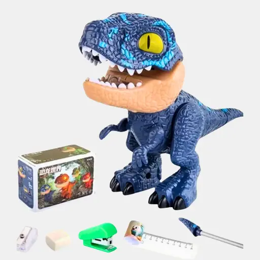 Dinosaurio 5 en 1 color azul