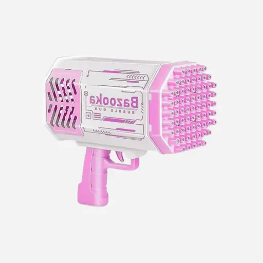 Lanza burbujas de 69 agujeros rosa